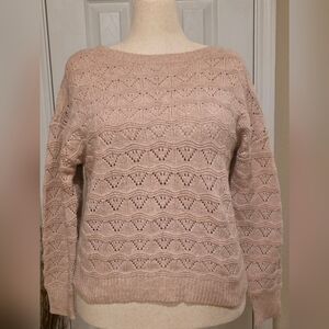 Maurices Blush Pink Crew Neck Sweater